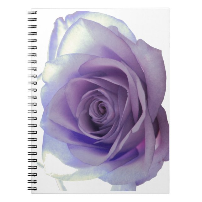 Cuaderno Flor morada Rosa (Frente)