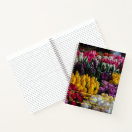 Cuaderno Flor Oro Floral Moderno Elegante