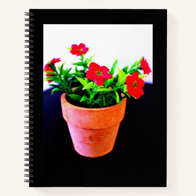 Cuaderno Flor Pot (Anverso)
