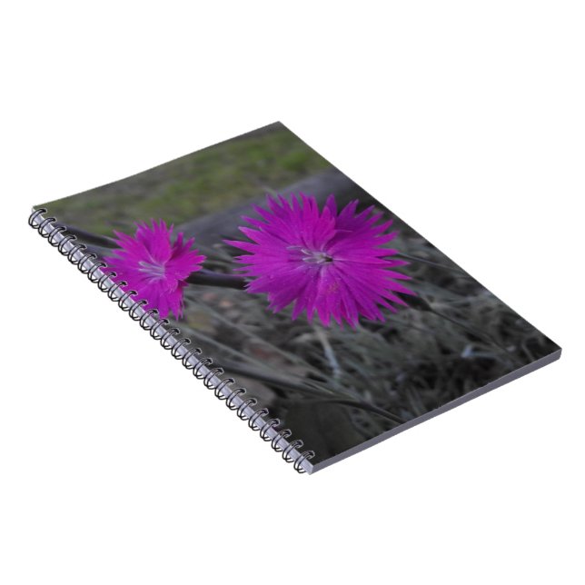 Cuaderno flor púrpura (Lado Derecho)