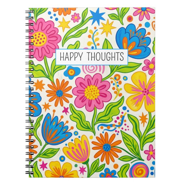 Cuaderno Flor Retro Bloom (Frente)