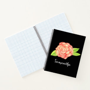 Cuaderno Flor Rosa