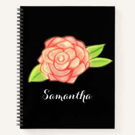 Cuaderno Flor Rosa