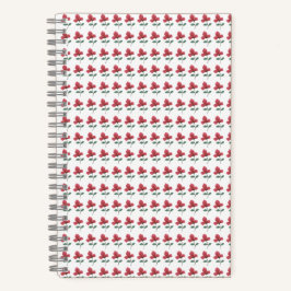 Cuaderno flor rosa