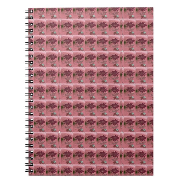 Cuaderno Flor rosa (Frente)