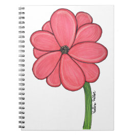 Cuaderno Flor Rosa Completa
