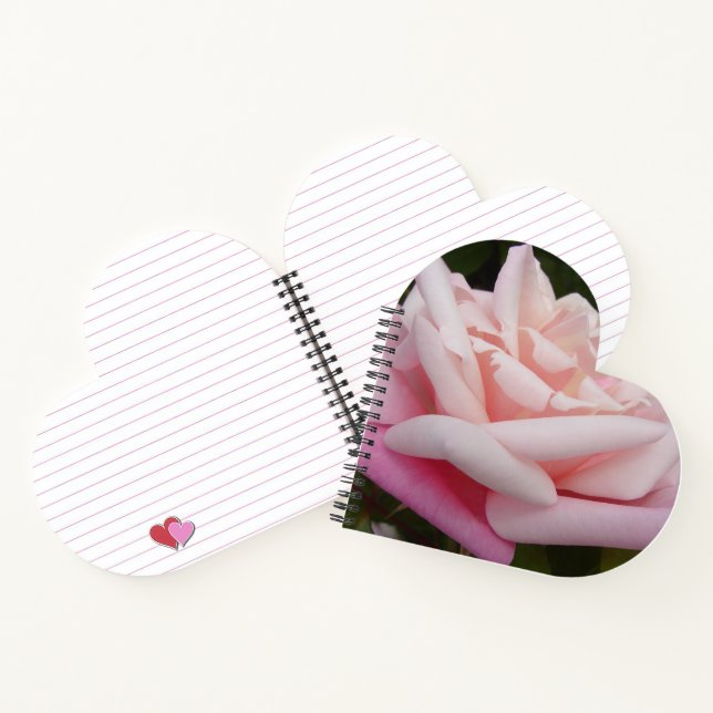 Cuaderno Flor rosa Hermosa Jardín Floral Jardín Hermoso No (Interior)