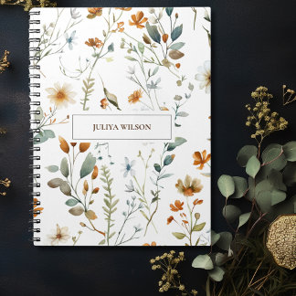Cuaderno Flor silvestre Color Boho