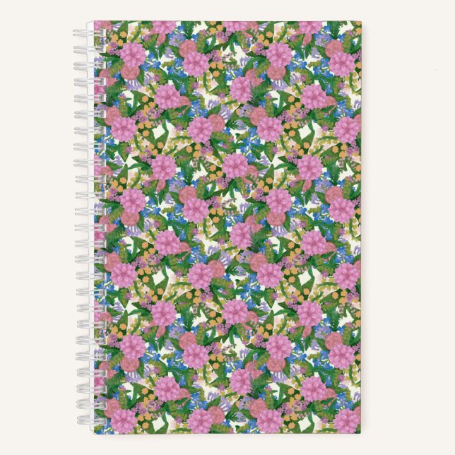 Cuaderno Flor Silvestre Encantadora (Anverso)