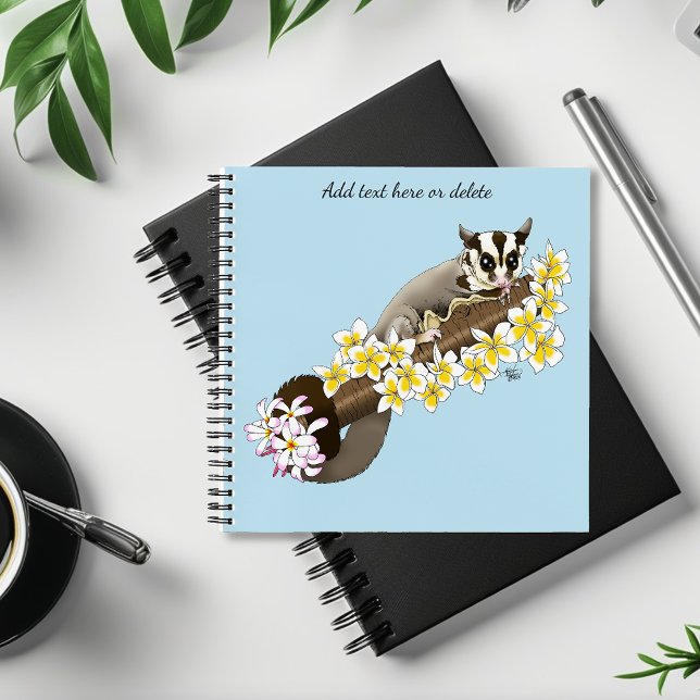 Cuaderno Flor suave de brillo de azúcar (Subido por el creador)