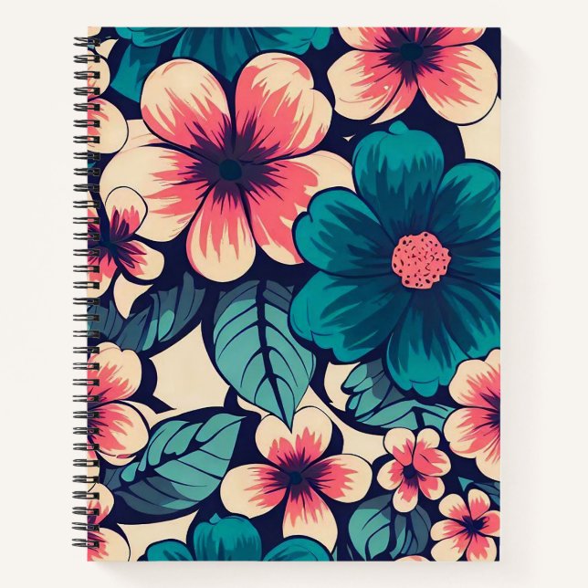 Cuaderno Flor tropical (Anverso)