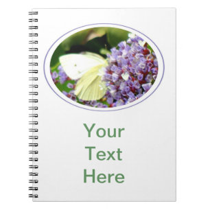 Cuaderno Flor y mariposa