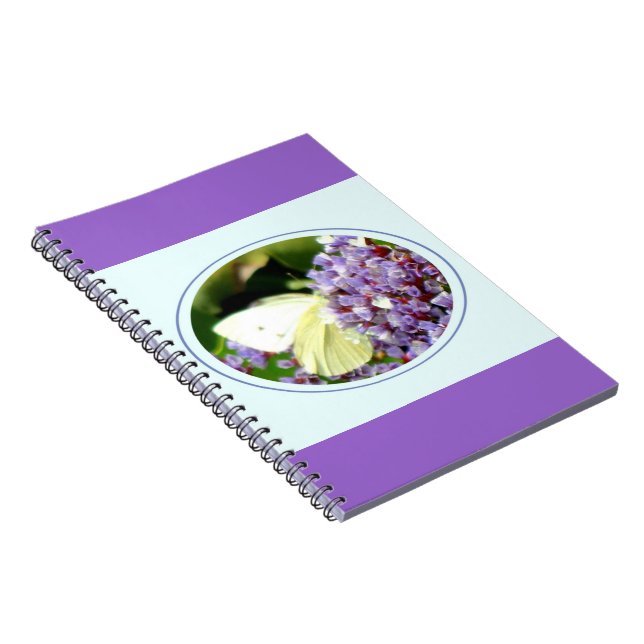 Cuaderno Flor y mariposa (Lado Derecho)