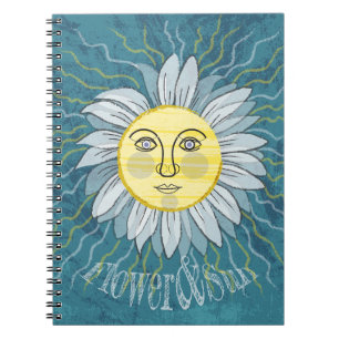 Cuaderno Flor y sol - Naturaleza