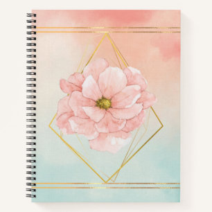 Cuaderno Flora acuarela