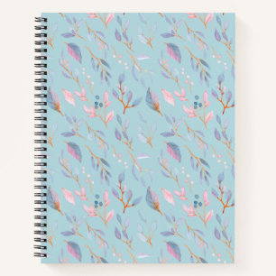 Cuaderno Flora acuarela