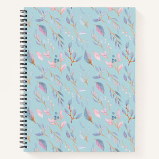 Cuaderno Flora acuarela