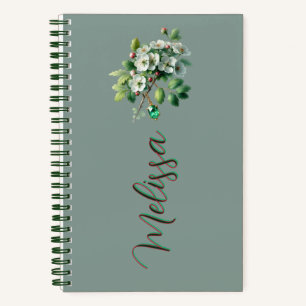 Cuaderno Floración de Espino de Mayo – Un jardín de gemas i