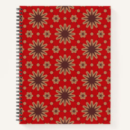 Cuaderno Floración de Estrella Carmesí