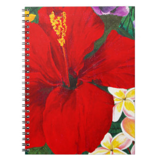 Cuaderno "Floraciones de la hawaiana "