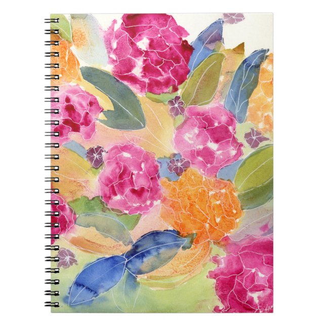 Cuaderno floral (Frente)