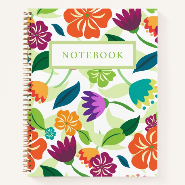 Cuaderno Floral (Anverso)