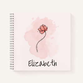 Cuaderno Floral
