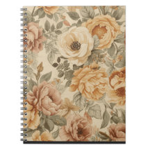 Cuaderno floral