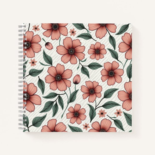 Cuaderno floral (Anverso)