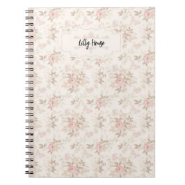 Cuaderno floral