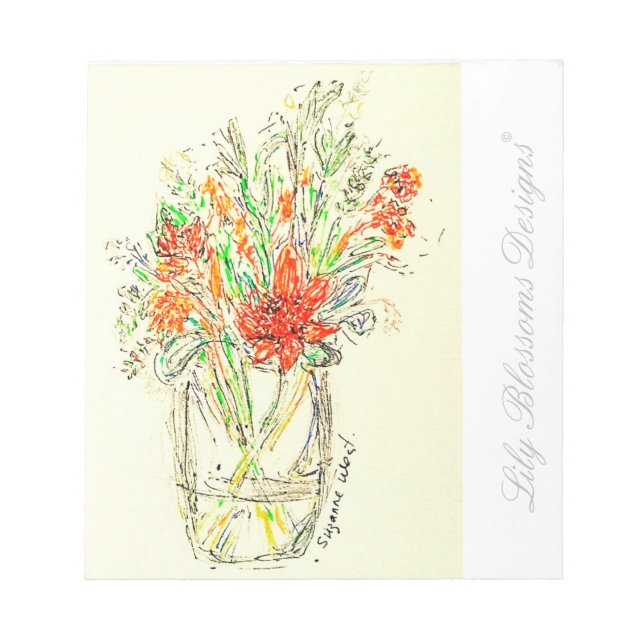 Cuaderno floral (Frente)