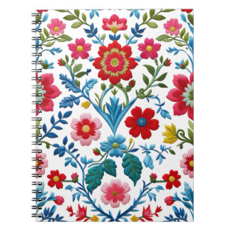 Cuaderno floral