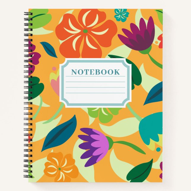 Cuaderno Floral (Anverso)