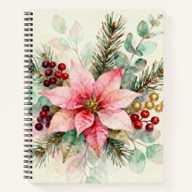 Cuaderno Floral Acuarela de Bayas