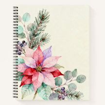 Cuaderno Floral Acuarela de Bayas