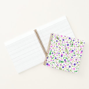 Cuaderno Floral acuarela para mamá   bloc de notas de bonit