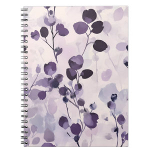Cuaderno Floral acuática de lavanda Eucalyptus