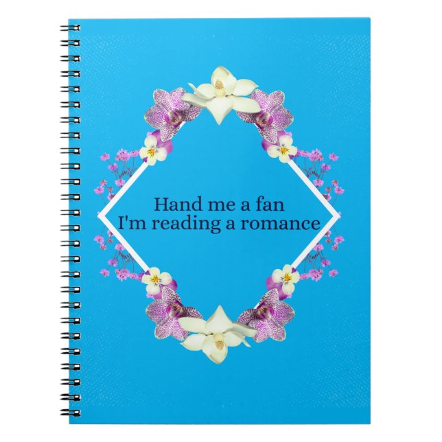 Cuaderno Floral Amante del Romance (Frente)