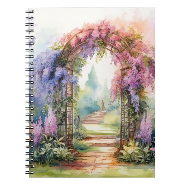 Cuaderno Floral Arch Landscape (Frente)