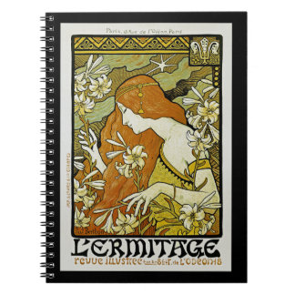 Cuaderno Floral Art Nouveau L'Ermitage