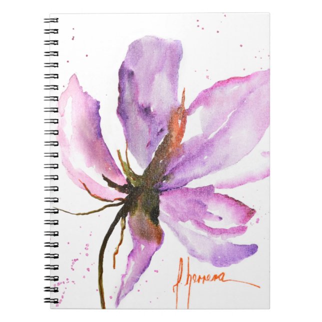 Cuaderno Floral audaz IV (Frente)