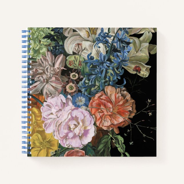 Cuaderno Floral barroca - Bouquet (Anverso)