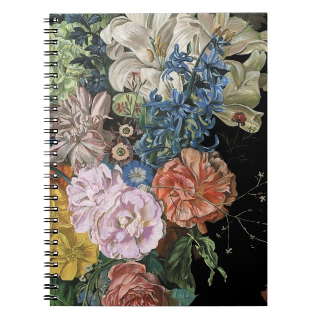 Cuaderno Floral barroca - Bouquet (Frente)