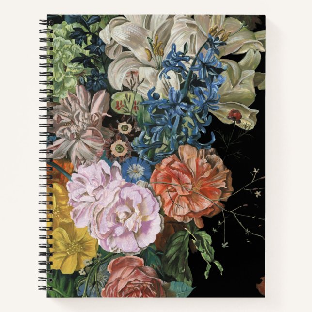 Cuaderno Floral barroca - Bouquet (Anverso)
