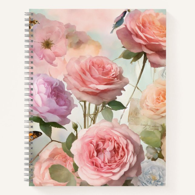 Cuaderno Floral Bliss (Anverso)