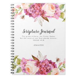 Cuaderno Floral Bouquet Personalized Scripting Journal