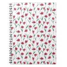 Cuaderno floral caprichoso - Flores esgrimidas