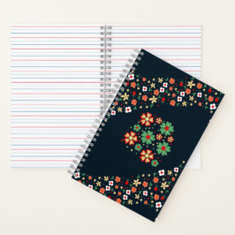 Cuaderno Floral Contemporáneo Moderno