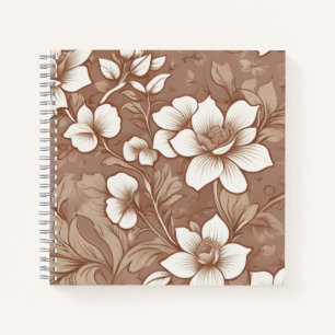 Cuaderno Floral Cottage Antiguo