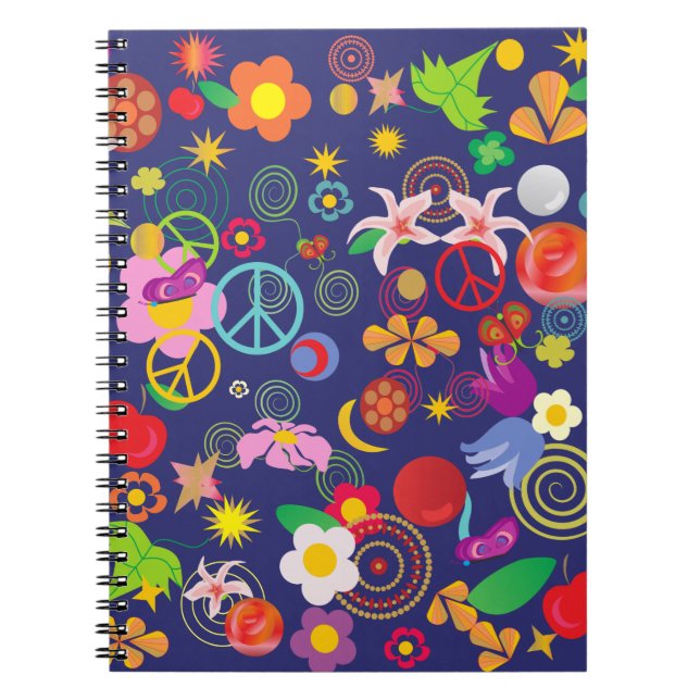 Cuaderno Floral de Boho (Frente)